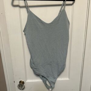 White Birch Soft Blue Bodysuit